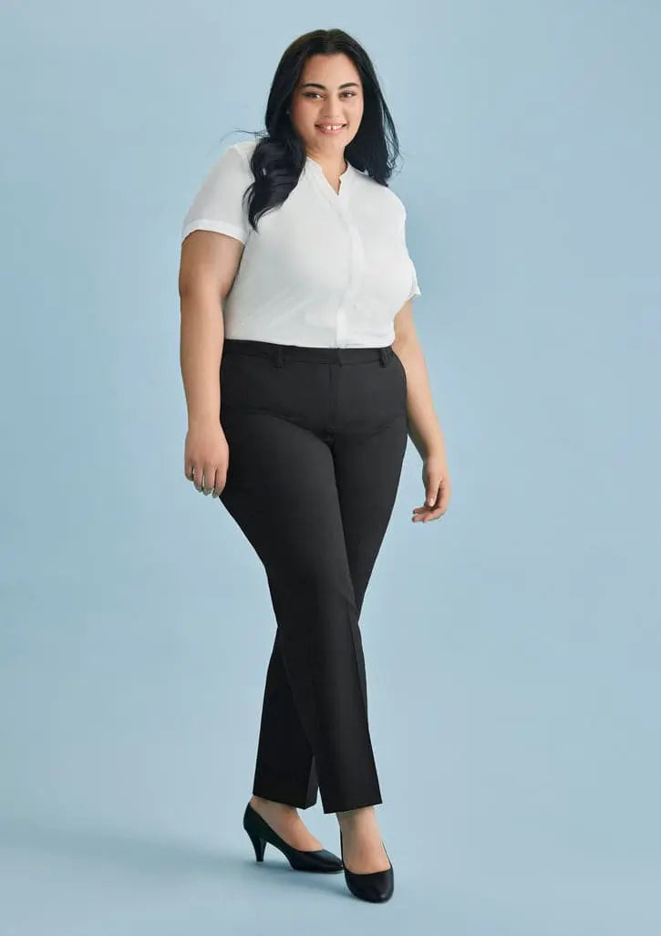 Biz Collection Cool Stretch Tapered Leg Adjustable Waist Pant RGP315L Biz Collection
