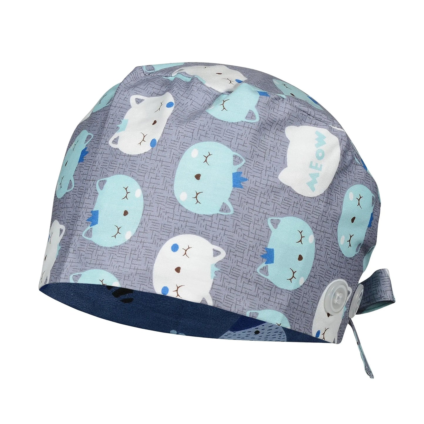 Printed Surgical Scrubs Cap/Surgical Hat SC0705 - Flash Uniforms