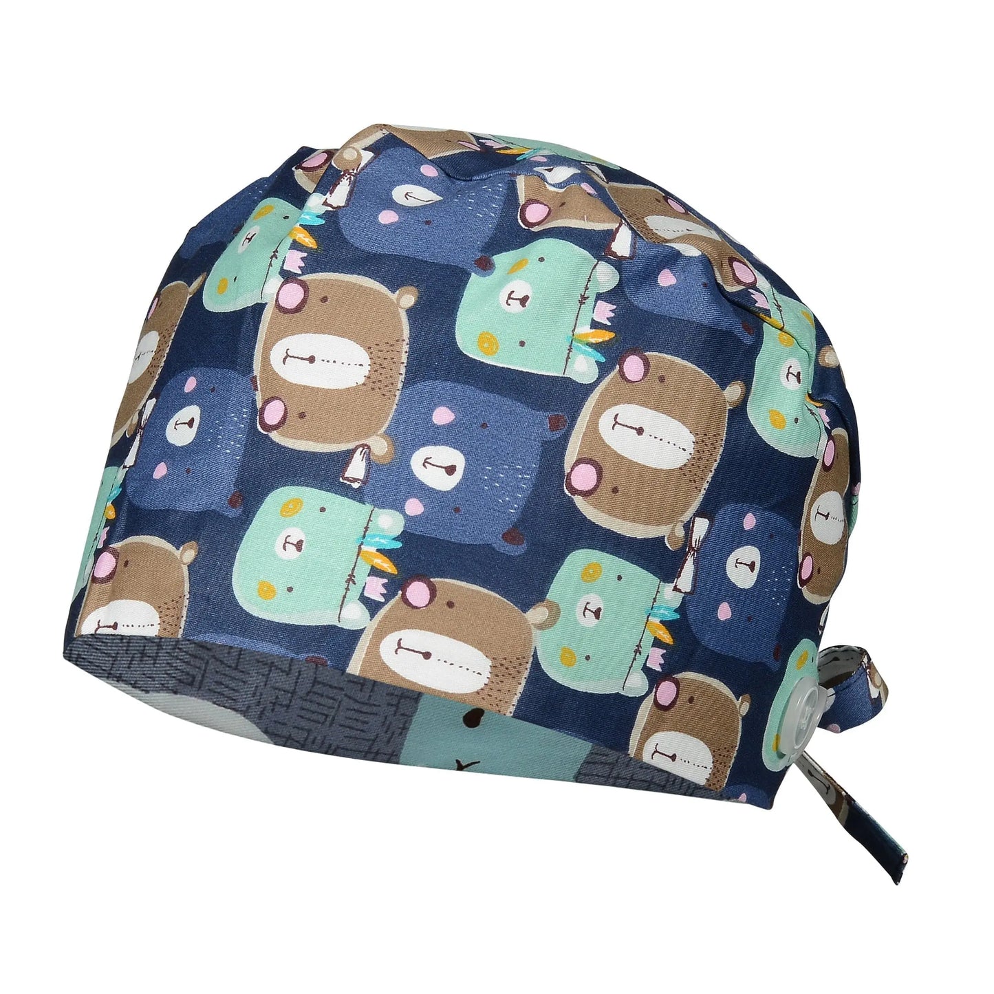 Printed Surgical Scrubs Cap/Surgical Hat SC0705 - Flash Uniforms