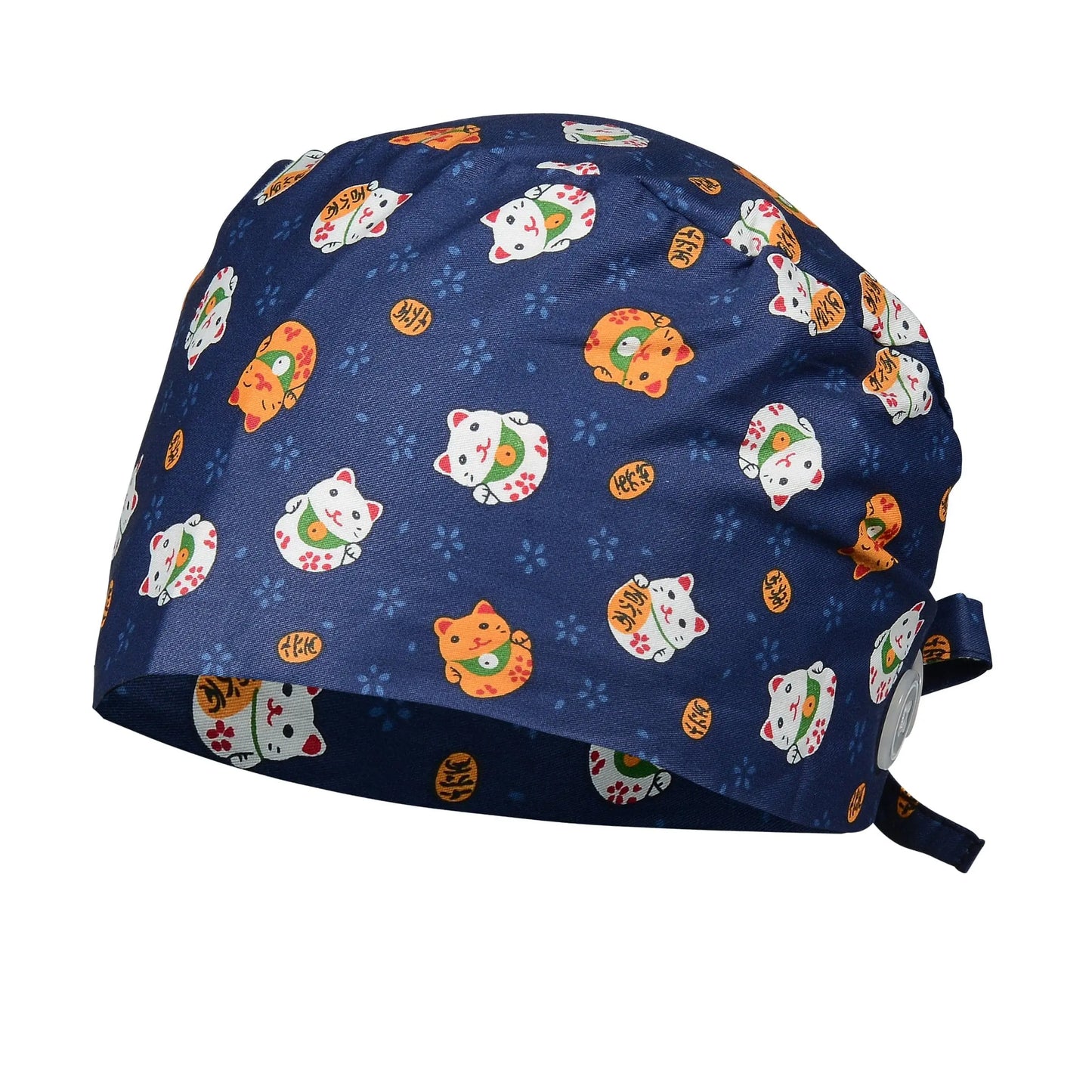 Printed Surgical Scrubs Cap/Surgical Hat SC0705 - Flash Uniforms