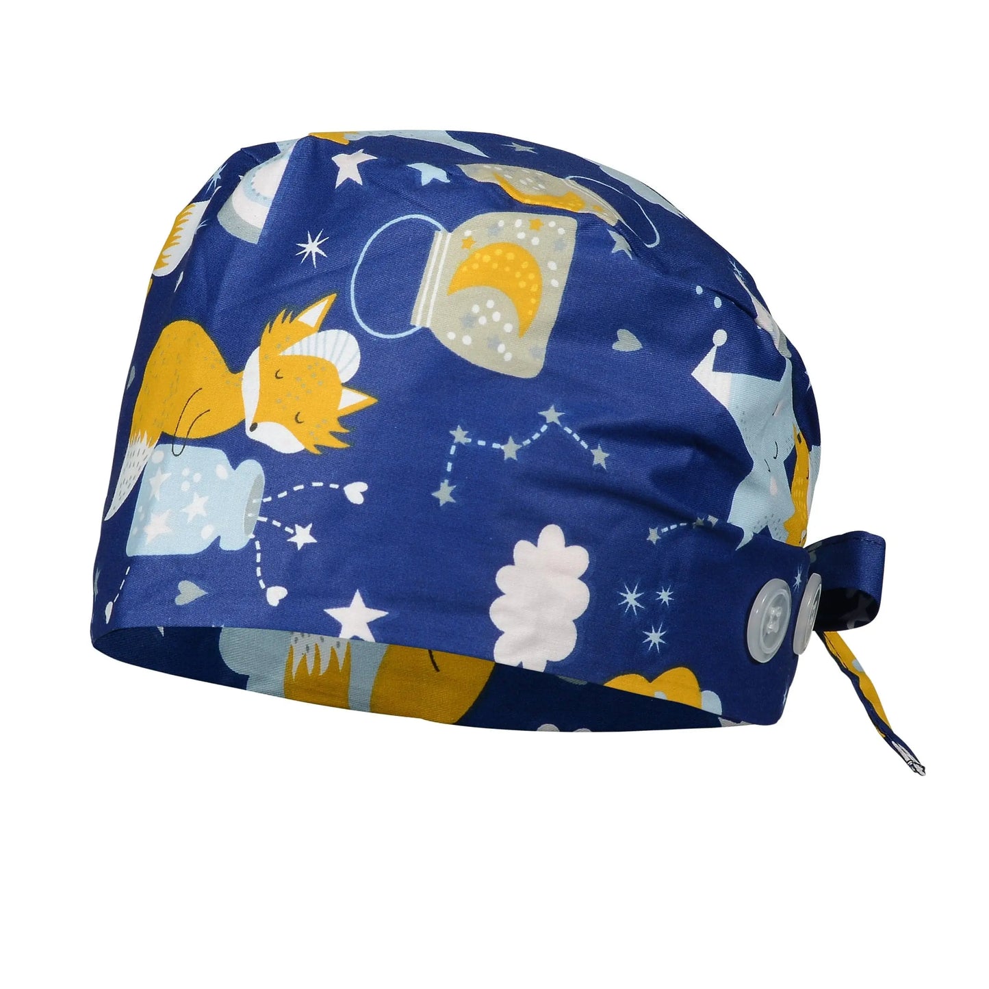 Printed Surgical Scrubs Cap/Surgical Hat SC0705 - Flash Uniforms