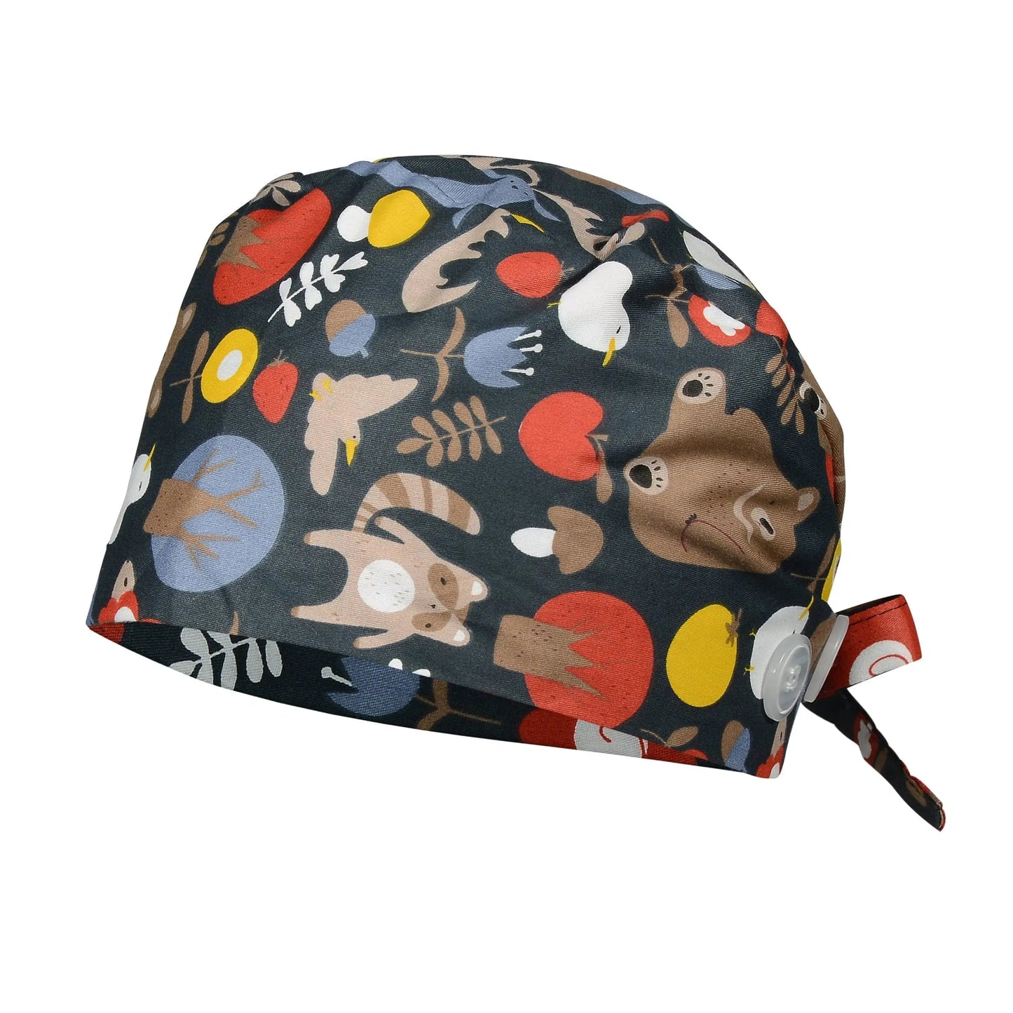 Printed Surgical Scrubs Cap/Surgical Hat SC0705 - Flash Uniforms