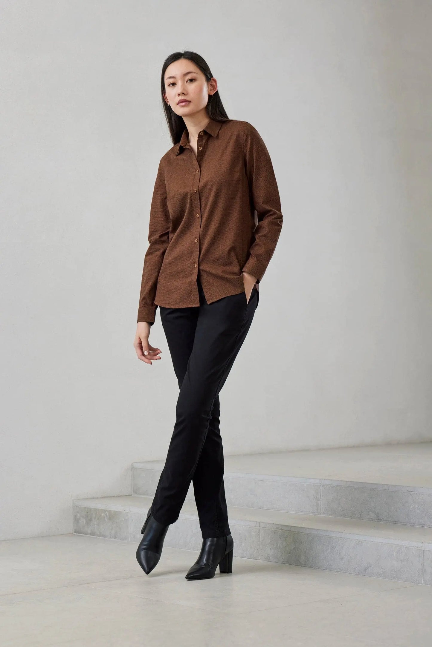 Biz Collection Women's Soul Long Sleeve Shirt S421LL Biz Collection