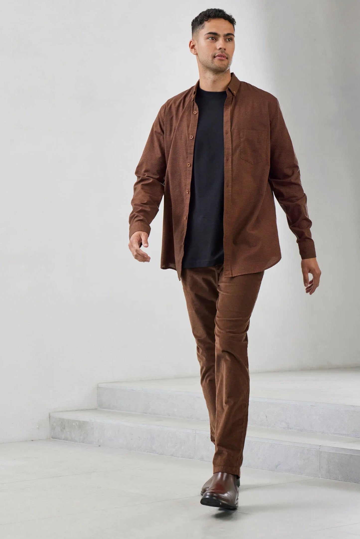 Biz Collection Men's Soul Long Sleeve Shirt S421ML Biz Collection