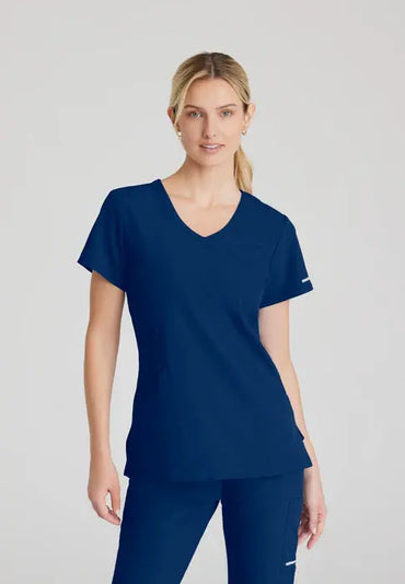 Skechers by Barco Women's Reliance Crossover Scrub Top SK102