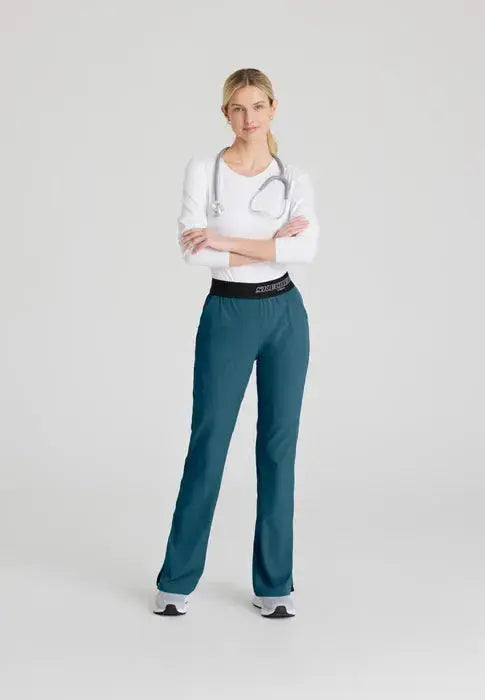 Skechers by Barco Women's Mid-Rise Breeze Scrub Pant SK202