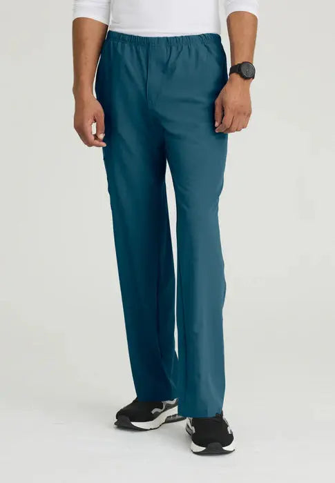 Skechers by Barco Men's Structure Zip-Fly Scrub Pant SK0215