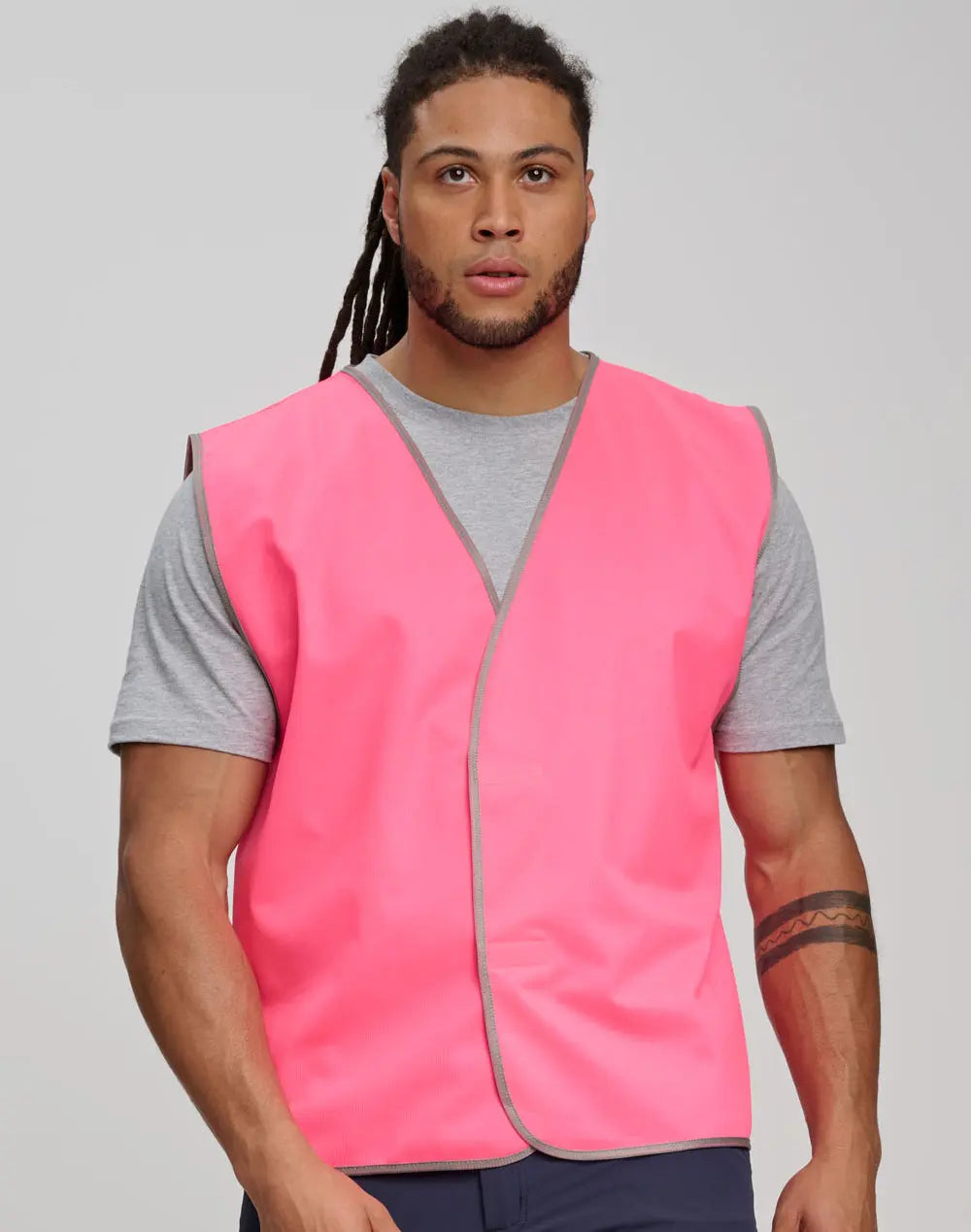 Hi-vis Safety Vest Adult SW02A Australian Industrial Wear
