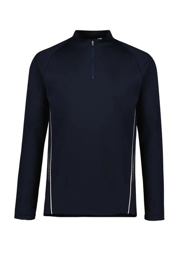 Biz Collection Balance Men Mid-Layer Top SW225M in Navy/White