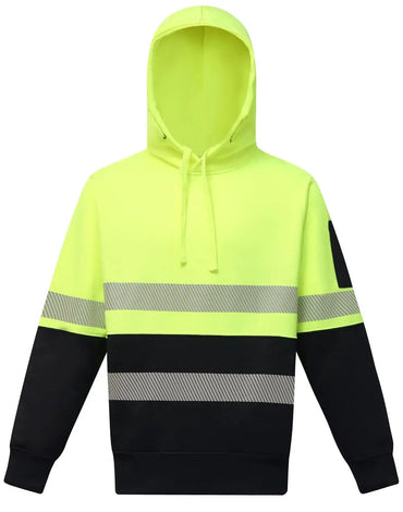 Two Tone Segmented Tape Hi Vis Safety Hoodie SW88 Australian Industrial Wear