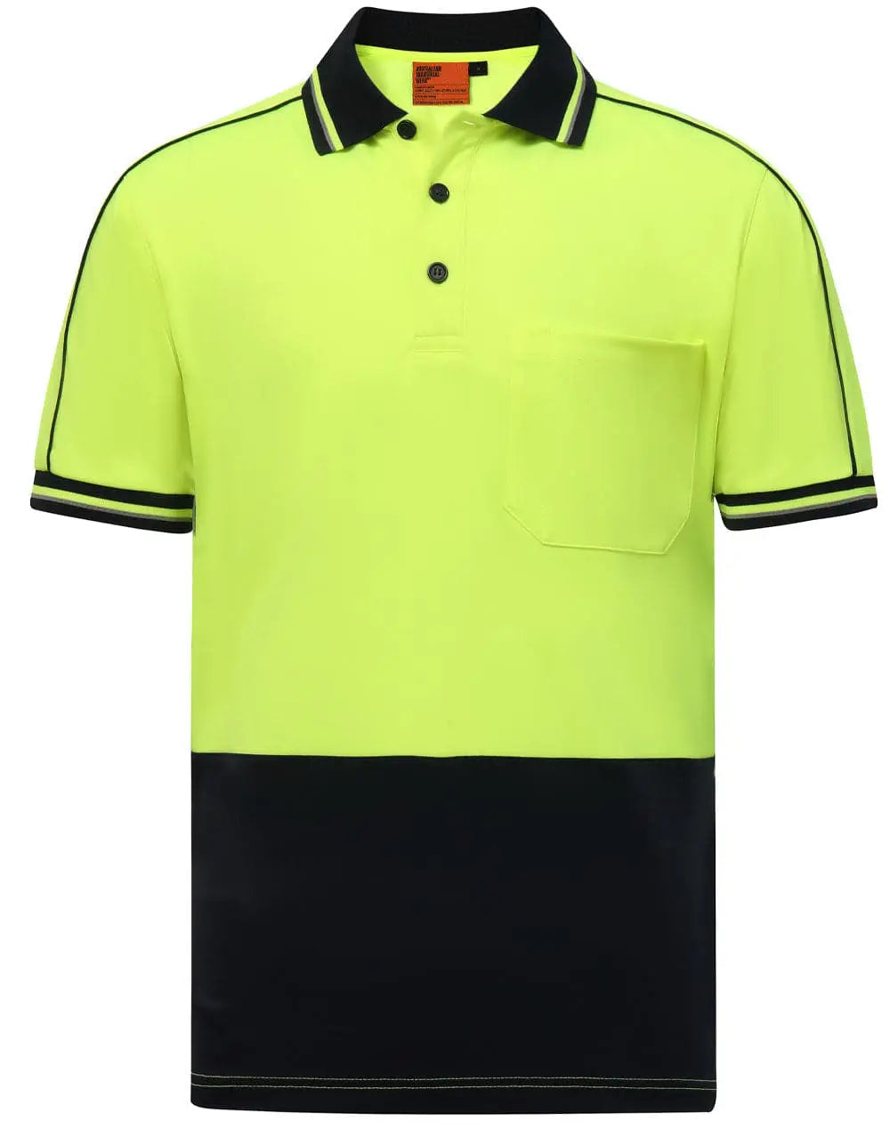 Unisex Hi Vis Sustainable Cool Breeze Safety Polo Shirt SW89 Australian Industrial Wear