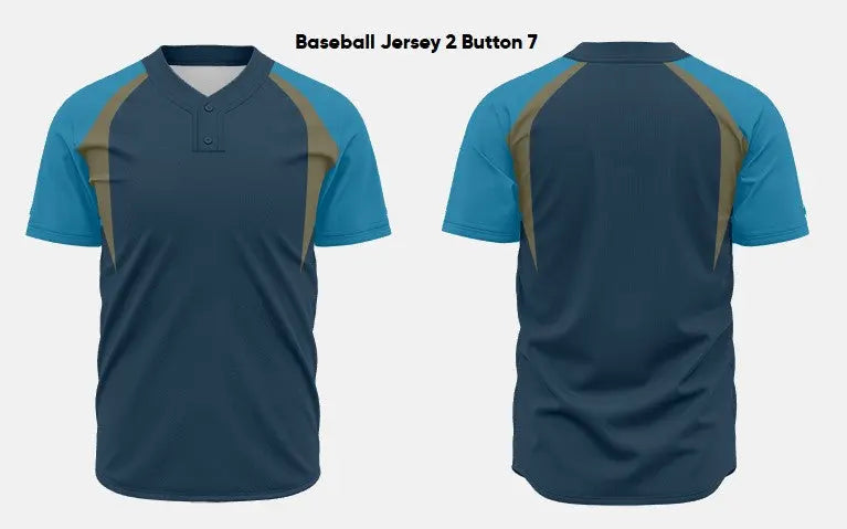 Custom Sublimated Baseball Jersey 2 Button BASE05 Flash Uniforms