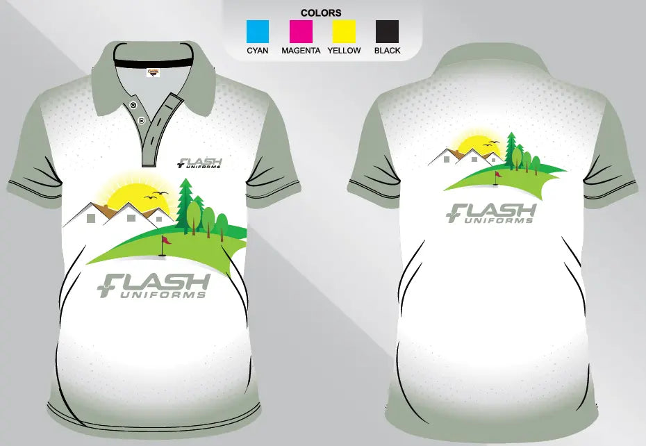 Custom Sublimated Golf Polo Shirt SP10 Sublimation