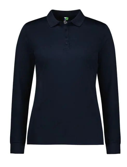 Biz Collection Action Ladies Long Sleeve Polo Shirt P206LL Biz Collection