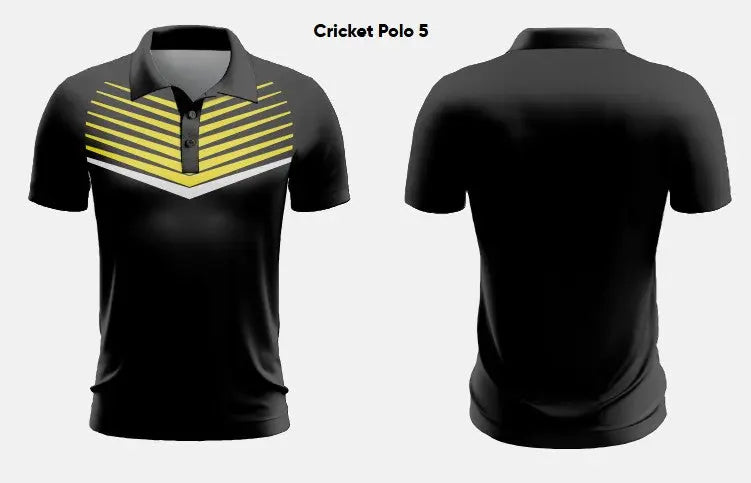 Custom Sublimated Cricket Polo Shirt CRKS04 Flash Uniforms