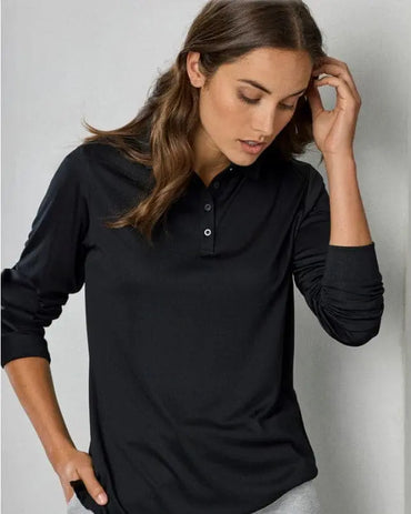 Biz Collection Action Ladies Long Sleeve Polo Shirt P206LL Biz Collection