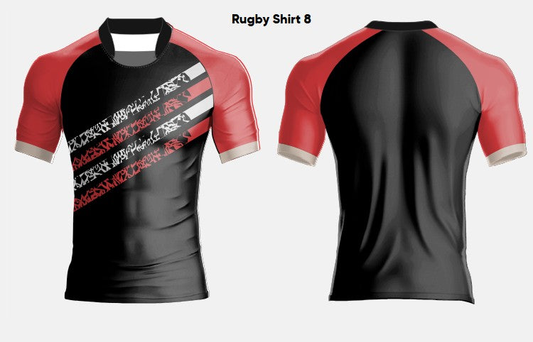 Custom Sublimated Rugby Shirt RUGS02