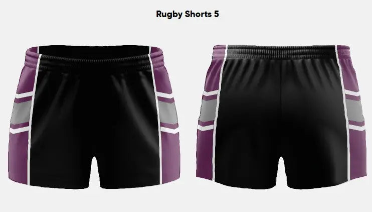 Custom Sublimated Rugby Short RUGSH03 Flash Uniforms