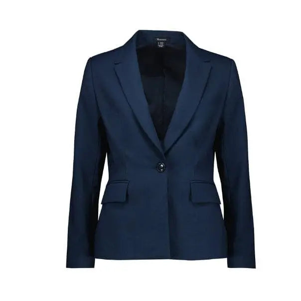 Biz Corporates Women's Renew Single Button Mid Length Jacket RJ401L Biz Corporates
