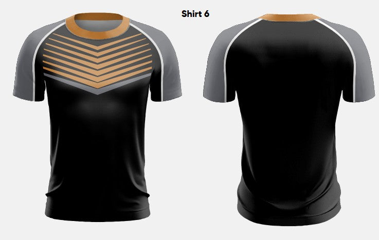 Custom Sublimated Round Neck T-Shirt CSTR01