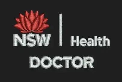 NSW Health Uniforms Doctor WOMEN'S Hunter Green Scrub Top NSWH10622 Simply Scrubs Australia