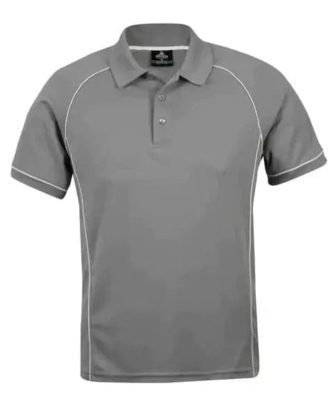 Aussie Pacific Men's Endeavour Polo Shirt 1310 Casual Wear Aussie Pacific S Silver/White