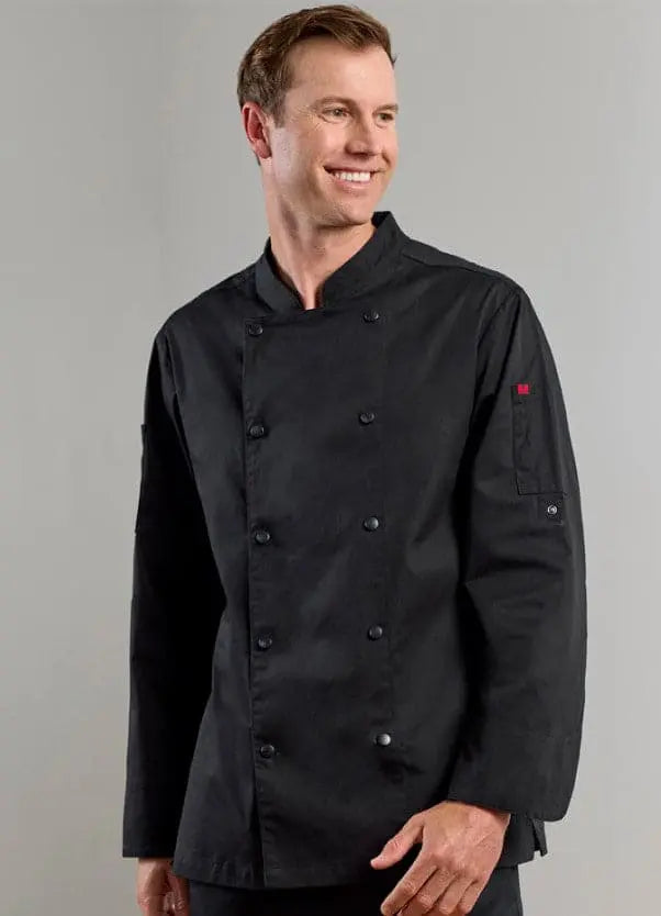 Biz Collection Men's Gusto Long Sleeve Chef Jacket CH430ML Biz Collection