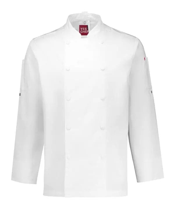 Biz Collection Men's Gusto Long Sleeve Chef Jacket CH430ML Biz Collection