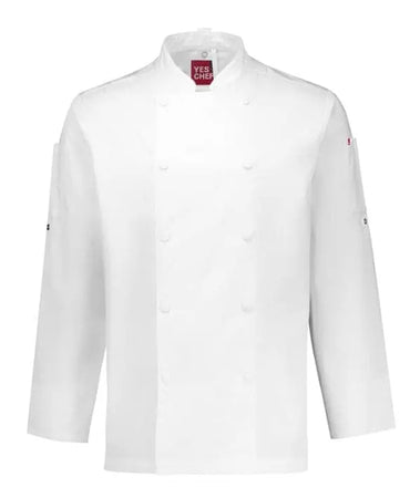 Biz Collection  Men's Gusto Long Sleeve Chef Jacket CH430ML Biz Collection