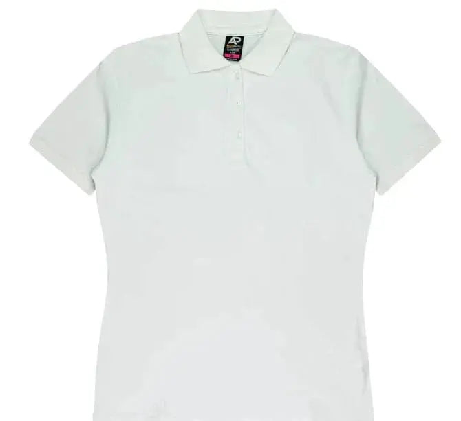 Aussie Pacific Ladies' Claremont Polo Shirt 2315 Casual Wear Aussie Pacific White 6