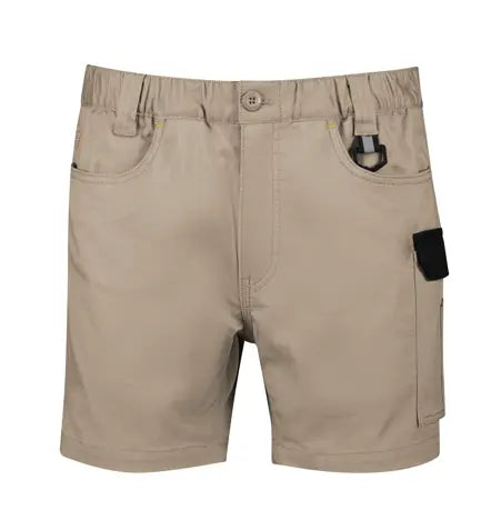 Syzmik Workwear Men's Rugged Cooling Short ZS607 Work Wear Syzmik Khaki 72R