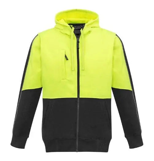 Syzmik Workwear Unisex Hi Vis Full Zip Hoodie ZT485 Syzmik