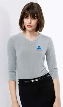 Centrecare Staff Women’s Lana 3/4 Sleeve Top K819lt Biz Collection