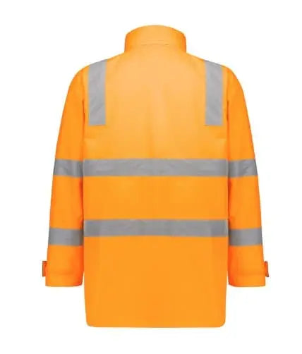 SYZMIK Men’s Unisex Hi Vis VIC Rail 4 In 1 Waterproof Jacket ZJ580 Syzmik