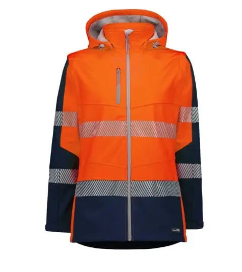 Syzmik Workwear Women's Streetworx 2 In 1 Stretch Softshell Jacket ZJ753 Syzmik