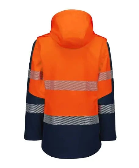 Syzmik Workwear Women's Streetworx 2 In 1 Stretch Softshell Jacket ZJ753 Syzmik