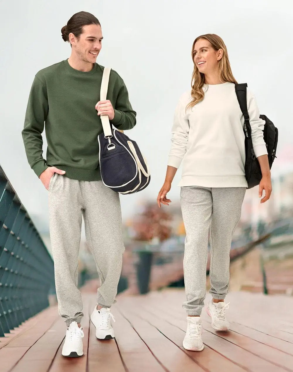 Air-Layered Unisex CVC Sweat Pants TP05 Winning Spirit