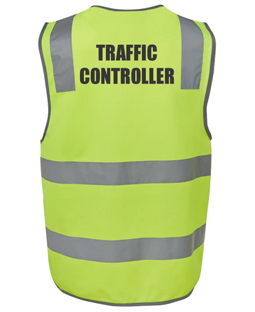 Traffic Controller Printed Vest Traff6DNSV Jb's Wear