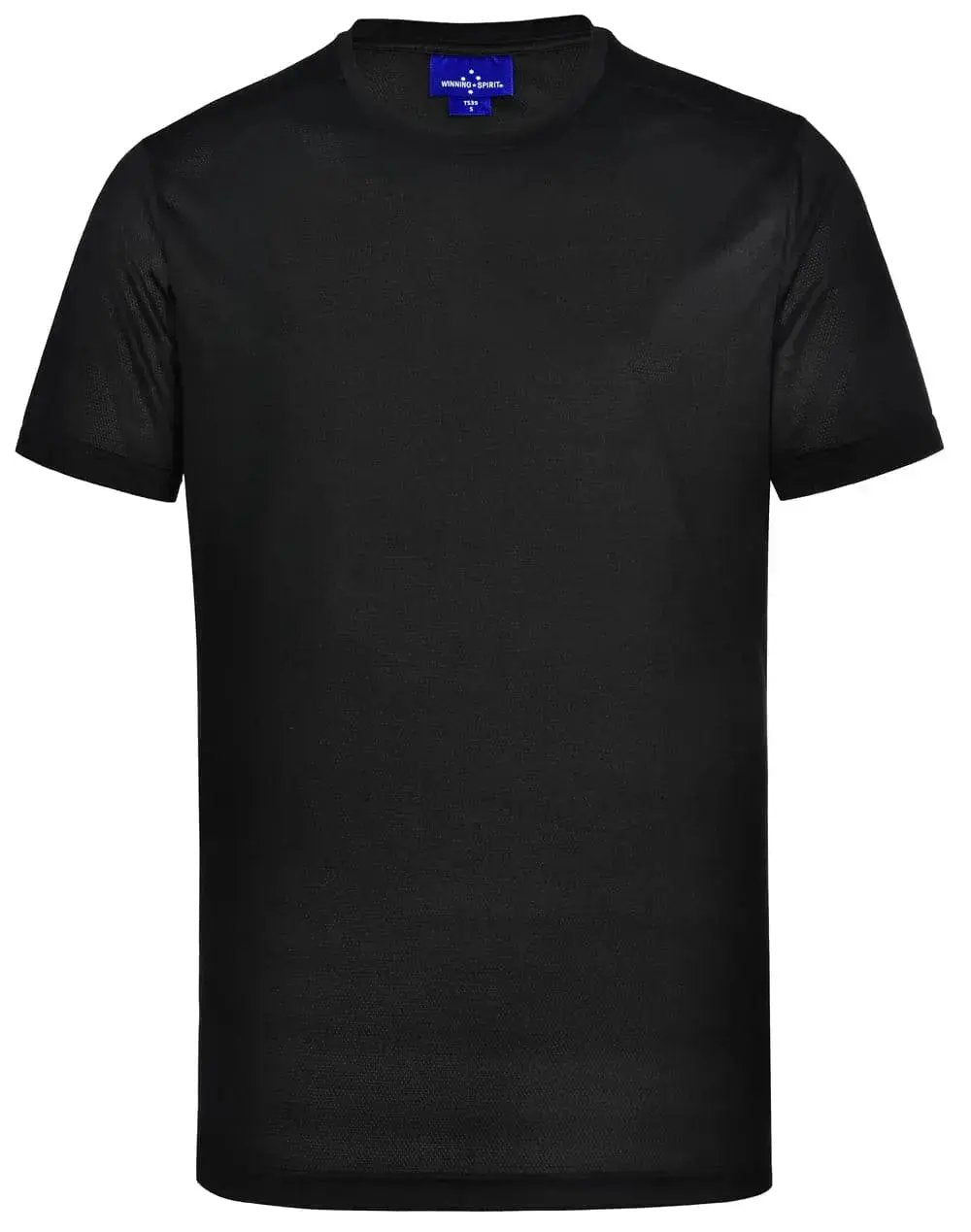 Men's Rapid CoolTM  Ultra Light Tee Shirt TS39 Casual Wear Winning Spirit Black XS