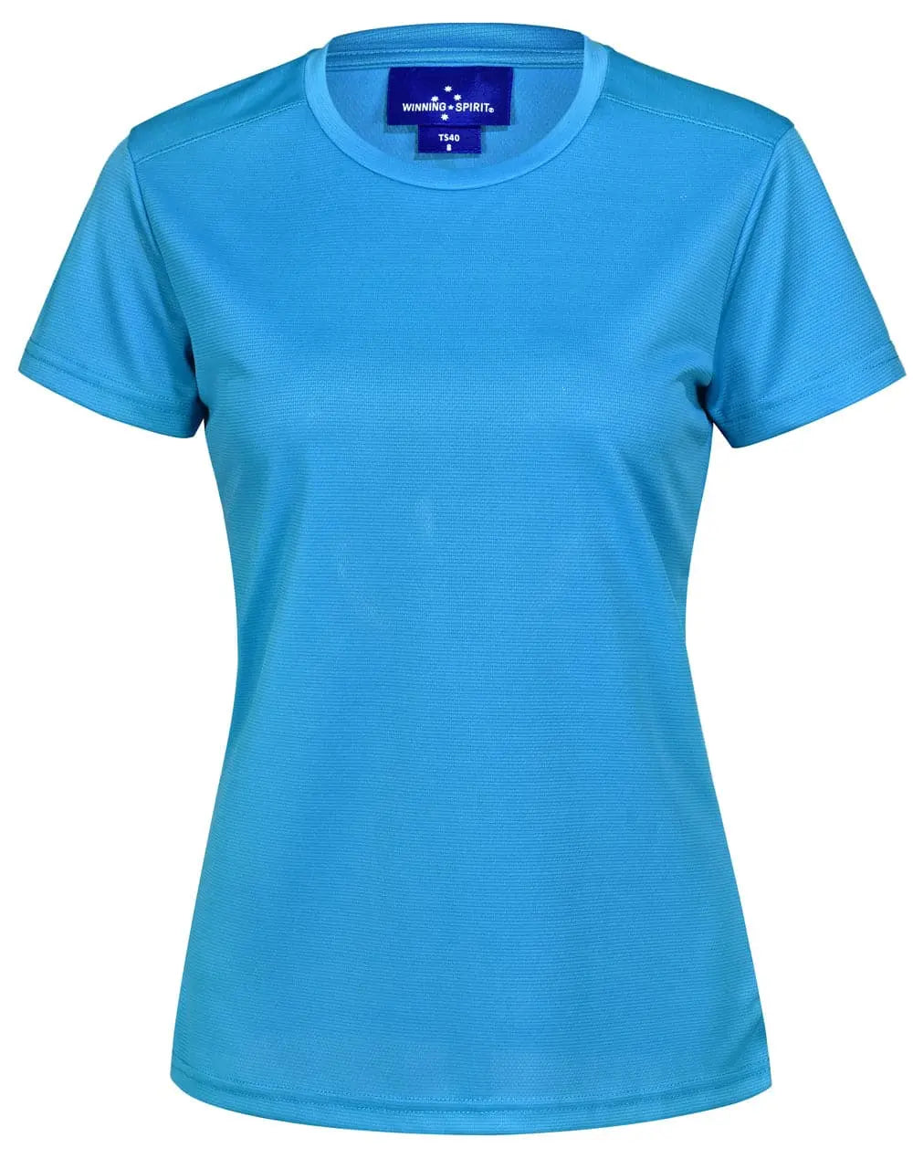 Ladies Rapid Cool TM  Ultra Light Tee Shirt TS40 Casual Wear Winning Spirit Cyan 6