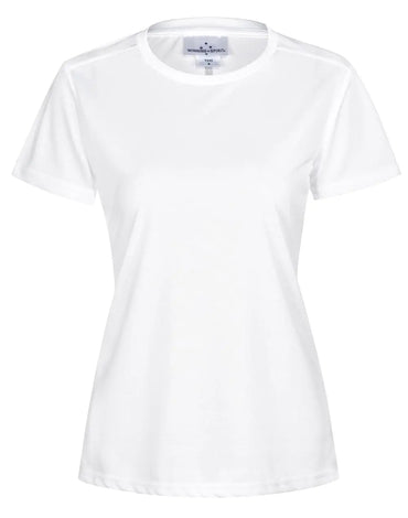 Ladies Rapid Cool TM  Ultra Light Tee Shirt TS40 Casual Wear Winning Spirit White 6