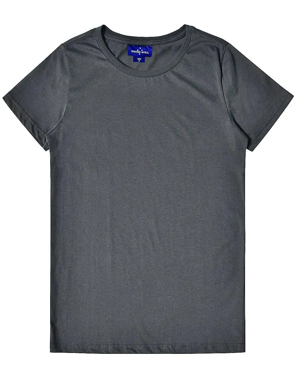 Women's Premium Cotton Tee TS42 in Charcoal