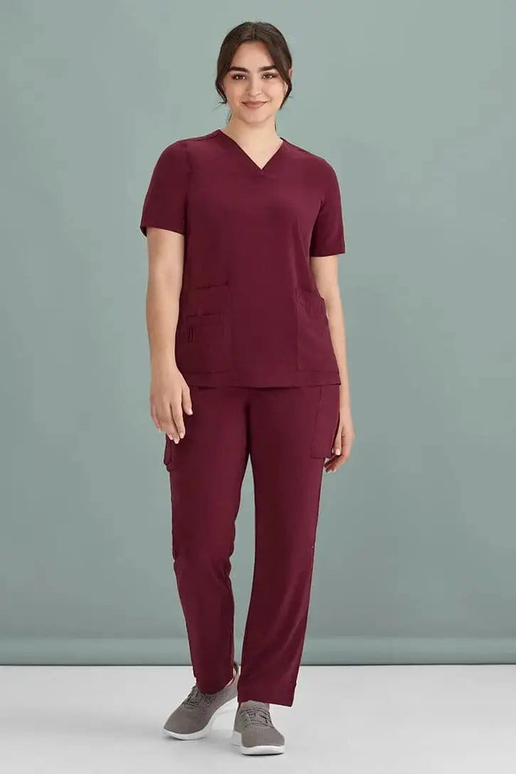 Biz Care Womens Avery Straight Leg Scrub Pant CSP944LL Simply Scrubs Australia