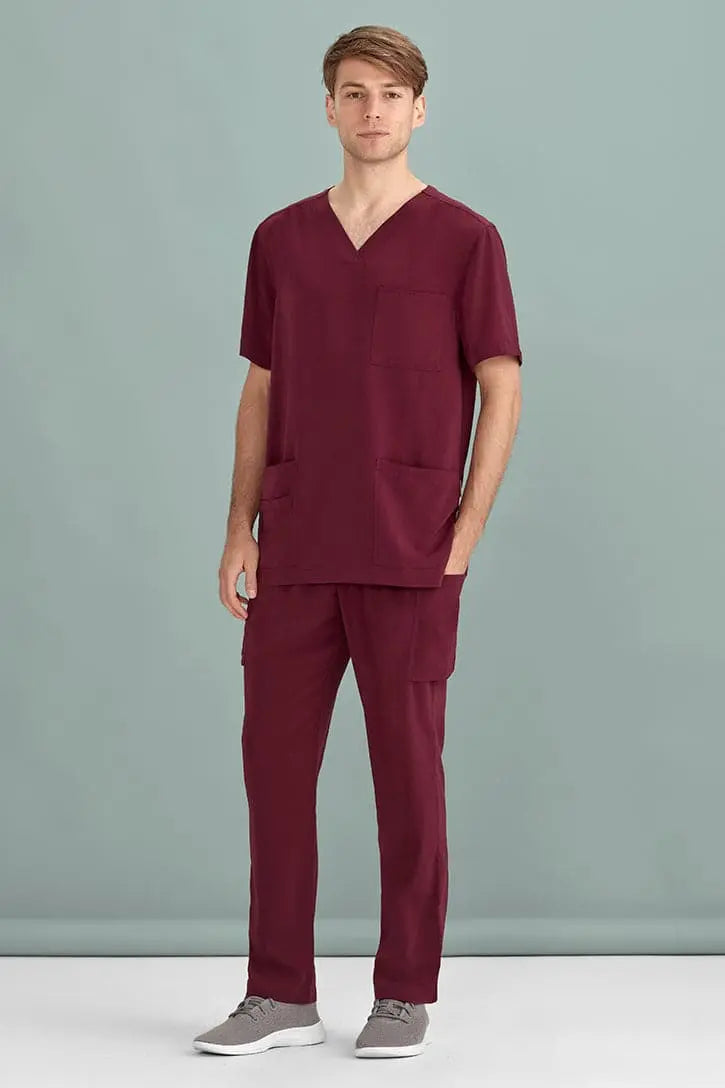 Biz Care Mens Avery Medical Multi-Pocket Scrubs Pant CSP946ML Biz Care