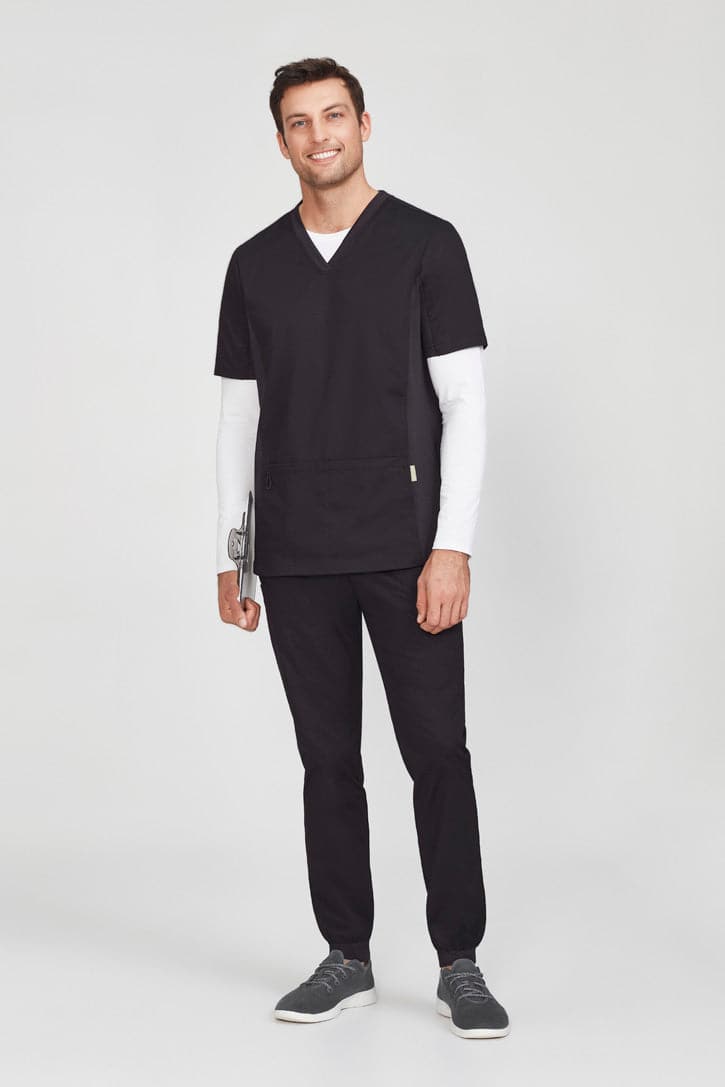 Biz Care Men's Long Sleeve Nurse Under Scrub CT247ML - Flash Uniforms