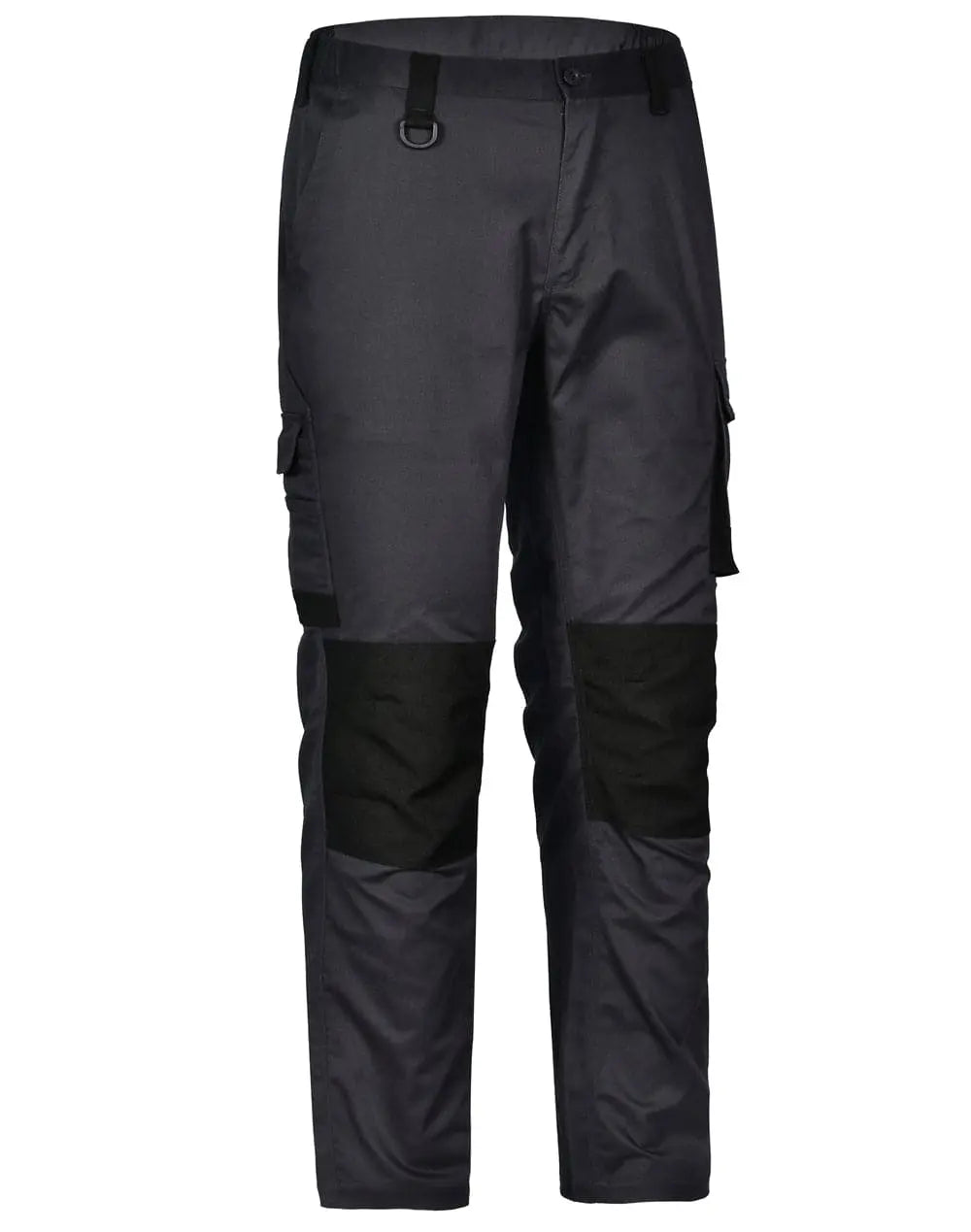 Unisex Utility Stretch Cargo Work Pants WP05 Work Wear Australian Industrial Wear 72R Black