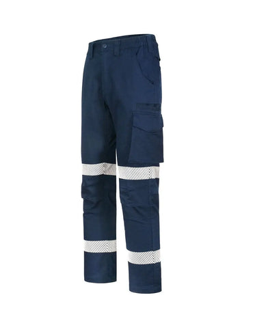 Unisex Cotton Stretch Rip Stop Taped Work Pants WP26HV Work Wear Australian Industrial Wear 72R