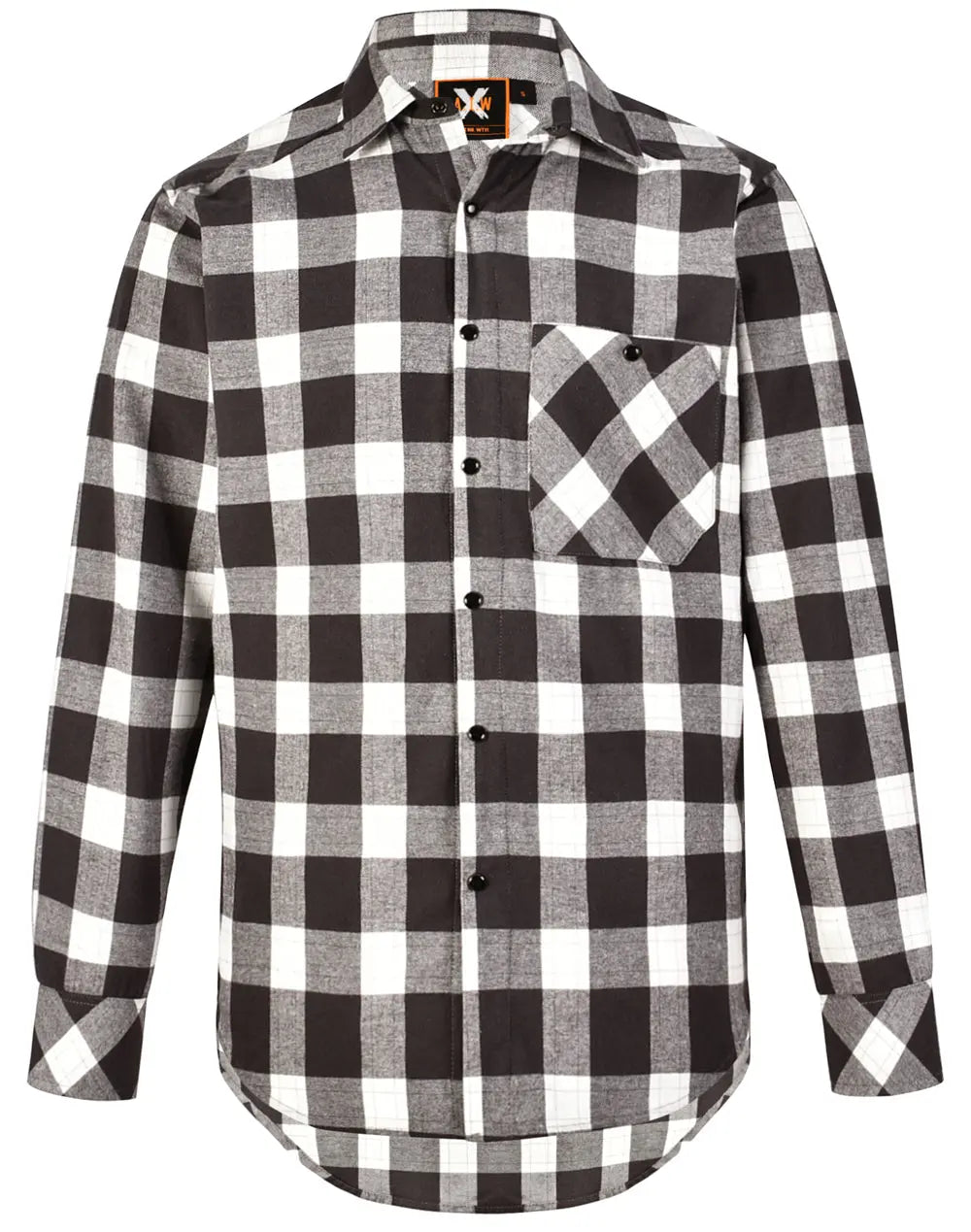 Winning Spirit Unisex Classic Flannel Plaid Shirt WT11 Winning Spirit