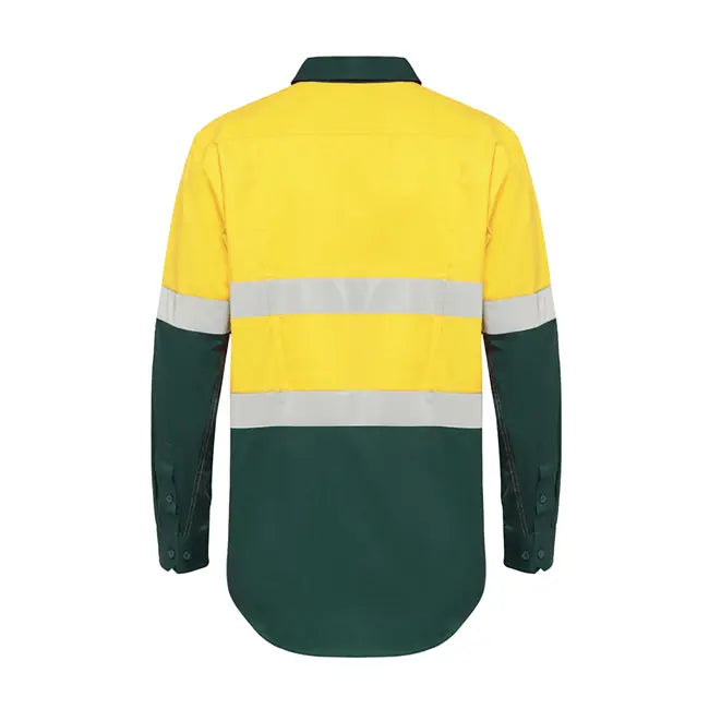 Hard Yakka Koolgear Ventilated Taped Hi Vis Shirt Y07740 Hard Yakka