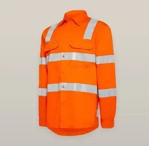 Hard Yakka Women's Taped Hi Vis Core X Back Shirt Y08420 Hard Yakka